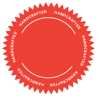 Crafted with Care: Handcrafted Burgers Badge from What the Chuck